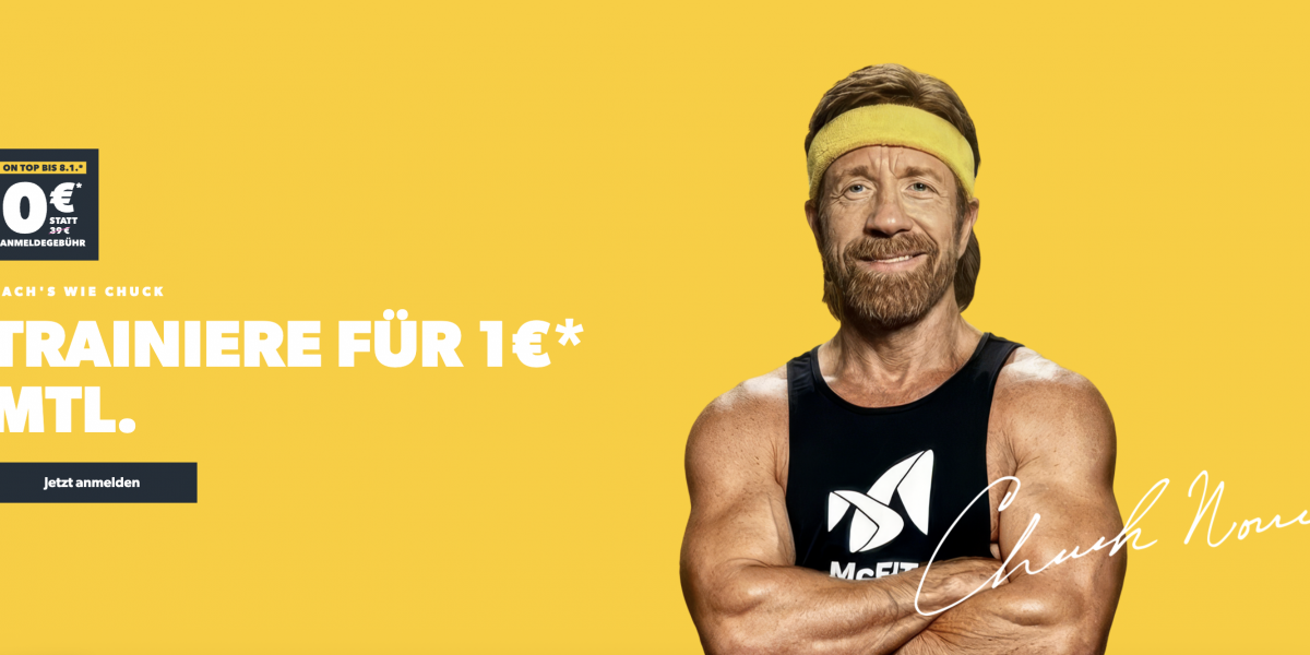 McFIT startet erste KI-basierte Kampagne